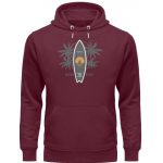 Burn to Ride – Premium Unisex Bio Hoodie – burgundy