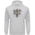 Burn to Ride – Premium Unisex Bio Hoodie – heathergrey