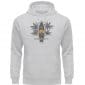 Burn to Ride - Premium Unisex Bio Hoodie - heathergrey