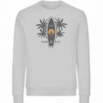Burn to Ride – Unisex Bio Sweater – heathergrey