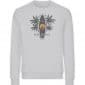 Burn to Ride - Unisex Bio Sweater - heathergrey