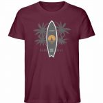 Burn to Ride – Unisex Bio T-Shirt – burgundy