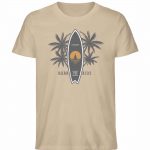 Burn to Ride – Unisex Bio T-Shirt – heather sand