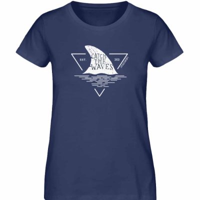 Catch - Damen Premium Bio T-Shirt - french navy