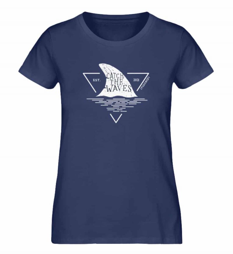 Catch - Damen Premium Bio T-Shirt - french navy