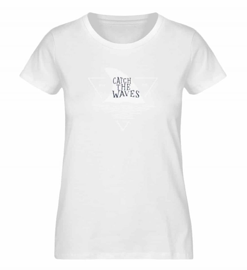 Catch - Damen Premium Bio T-Shirt - white