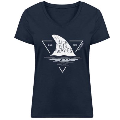 Catch - Damen Bio V T-Shirt - french navy