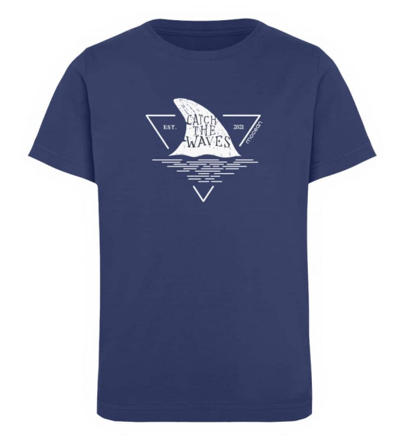 Catch - Kinder Organic T-Shirt - french navy
