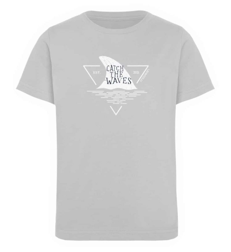 Catch - Kinder Organic T-Shirt - heather grey