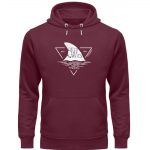 Catch- Premium Unisex Bio Hoodie – burgundy
