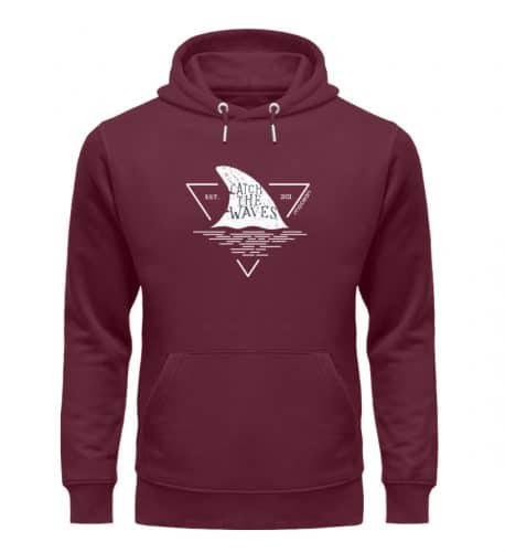 Catch- Premium Unisex Bio Hoodie - burgundy