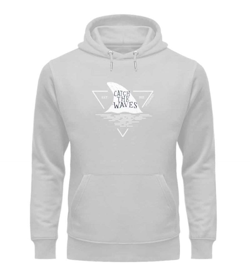 Catch - Premium Unisex Bio Hoodie - heather grey