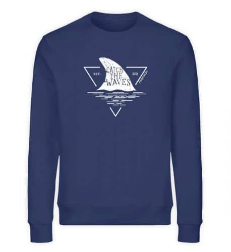 Catch - Unisex Bio Sweater - navy blue