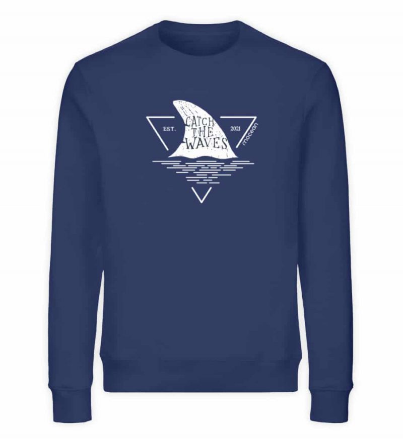 Catch - Unisex Bio Sweater - navy blue