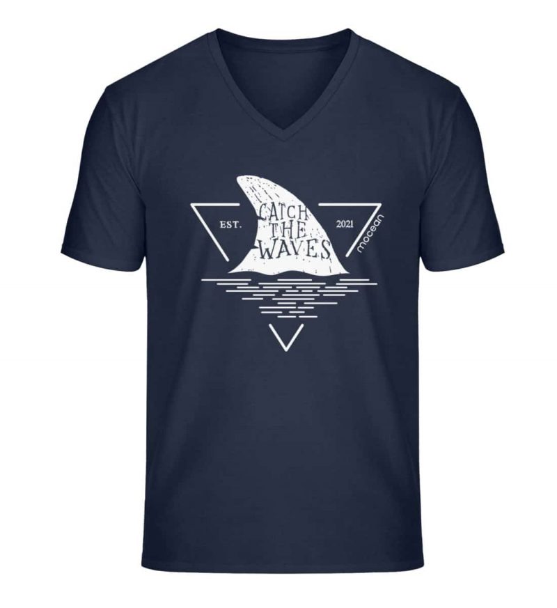 Catch - Unisex Bio V T-Shirt - french navy