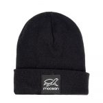 Cuffed Beanie recycelt in black