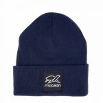 Cuffed Beanie recycelt in navy