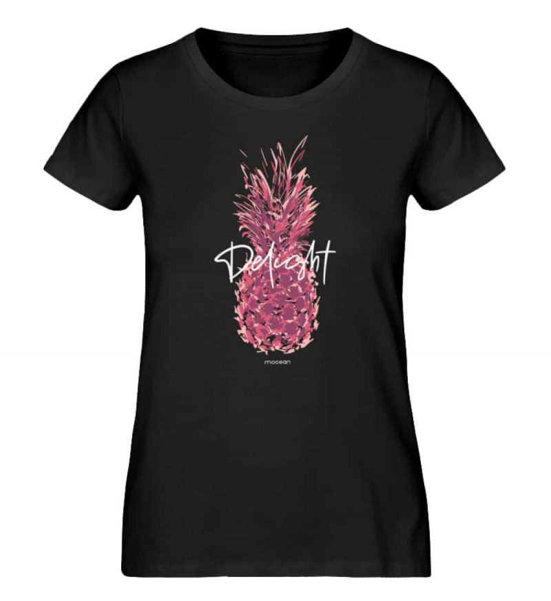 Delight - Damen Premium Bio T-Shirt - black