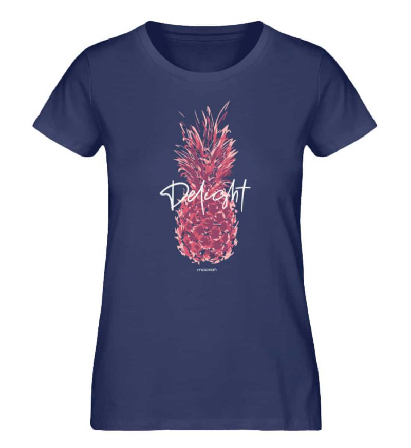Delight - Damen Premium Bio T-Shirt - french navy