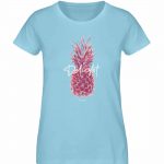 Delight – Damen Premium Bio T-Shirt – sky blue
