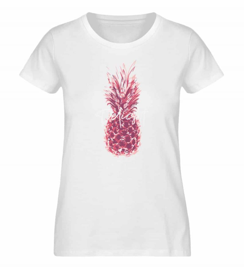 Delight - Damen Premium Bio T-Shirt - white