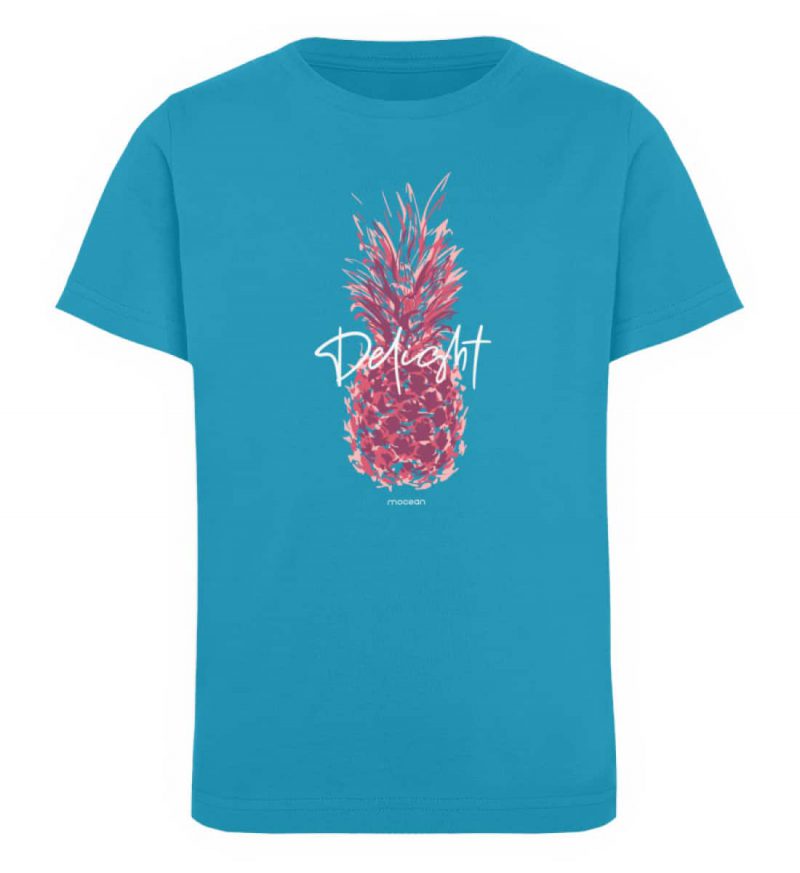 Delight - Kinder Organic T-Shirt - azure