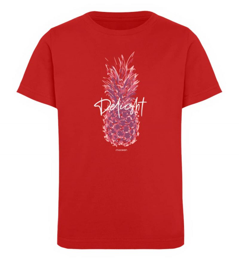 Delight - Kinder Organic T-Shirt - red