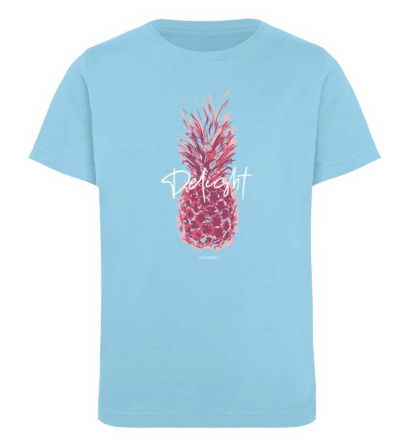 Delight - Kinder Organic T-Shirt - sky blue