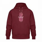 Delight – Relaxed Bio Hoodie – burgundy