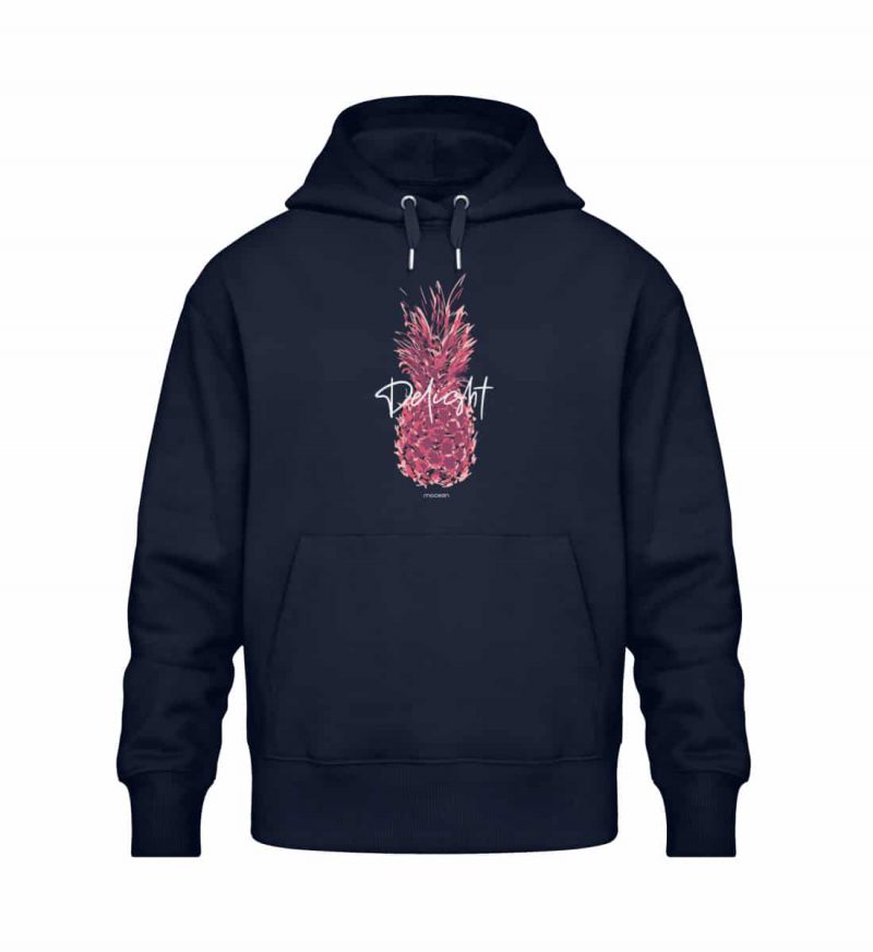 Delight - Relaxed Bio Hoodie - navy