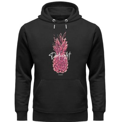 Delight - Premium Unisex Bio Hoodie - black