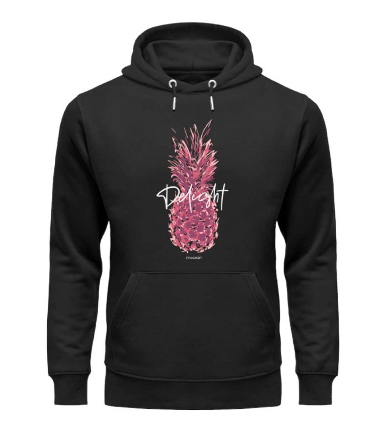 Delight - Premium Unisex Bio Hoodie - black