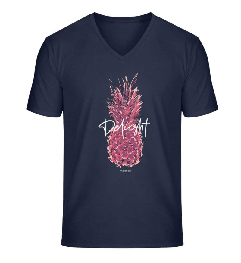 Delight - Unisex Bio V T-Shirt - french navy