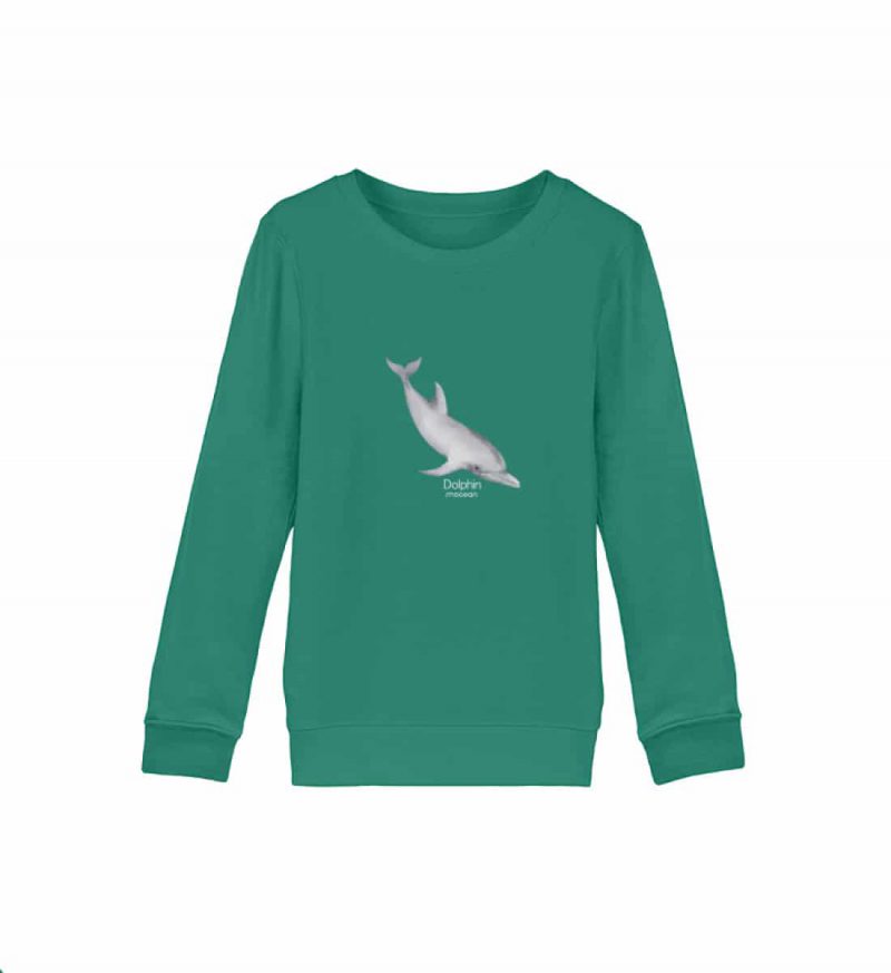 Dolphin - Kinder Bio Sweater - green