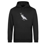 Dolphin – Light Unisex Bio Hoodie – black