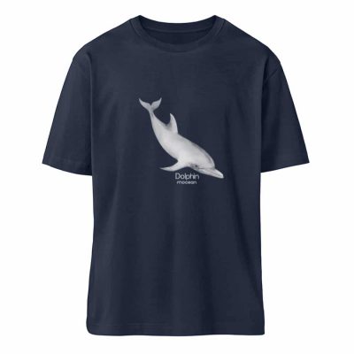 Dolphin - Relaxed Bio T-Shirt - french navy