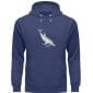 Dolphin - Premium Unisex Bio Hoodie - navy blue