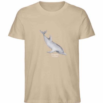 Dolphin - Unisex Bio T-Shirt - heather sand