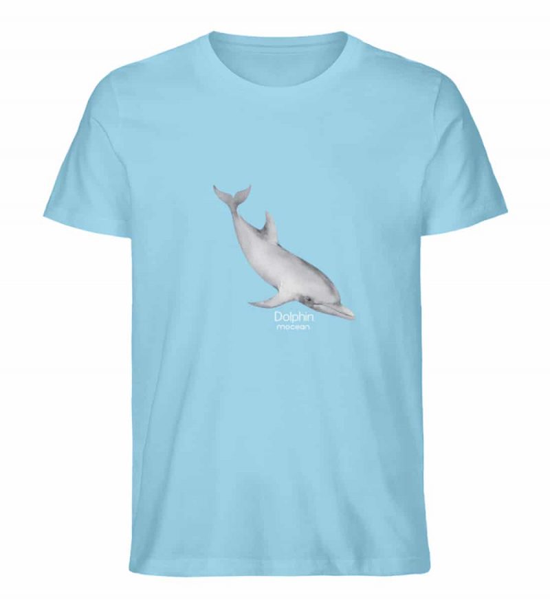 Dolphin - Unisex Bio T-Shirt - sky blue