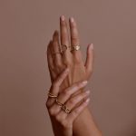ELNA Ring recyceltem Gold mocean