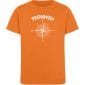 Fernweh - Kinder Organic T-Shirt - bright orange