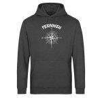 Fernweh – Light Unisex Bio Hoodie – dark heather grey