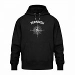 Fernweh – Relaxed Bio Hoodie – black