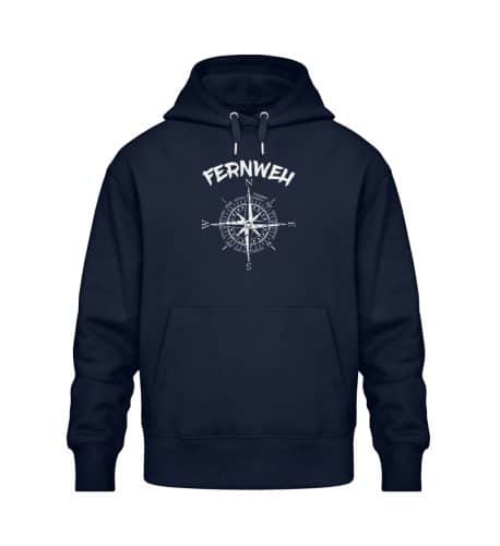 Fernweh - Relaxed Bio Hoodie - navy