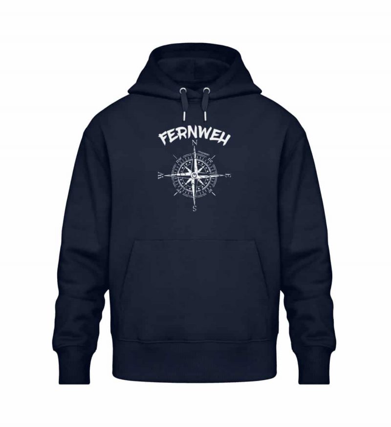 Fernweh - Relaxed Bio Hoodie - navy