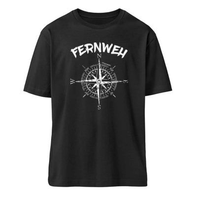 Fernweh - Relaxed Bio T-Shirt - black