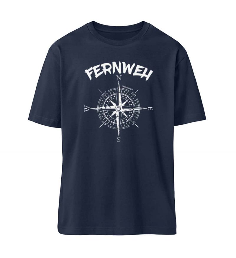 Fernweh - Relaxed Bio T-Shirt - french navy