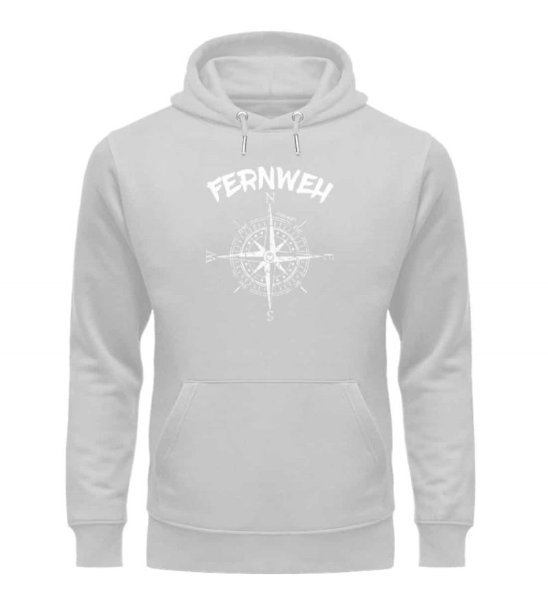 Fernweh - Premium Unisex Bio Hoodie - heathergrey