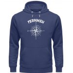 Fernweh – Premium Unisex Bio Hoodie – navy