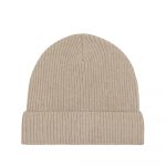 Fisherman- Organic Beanie in sand